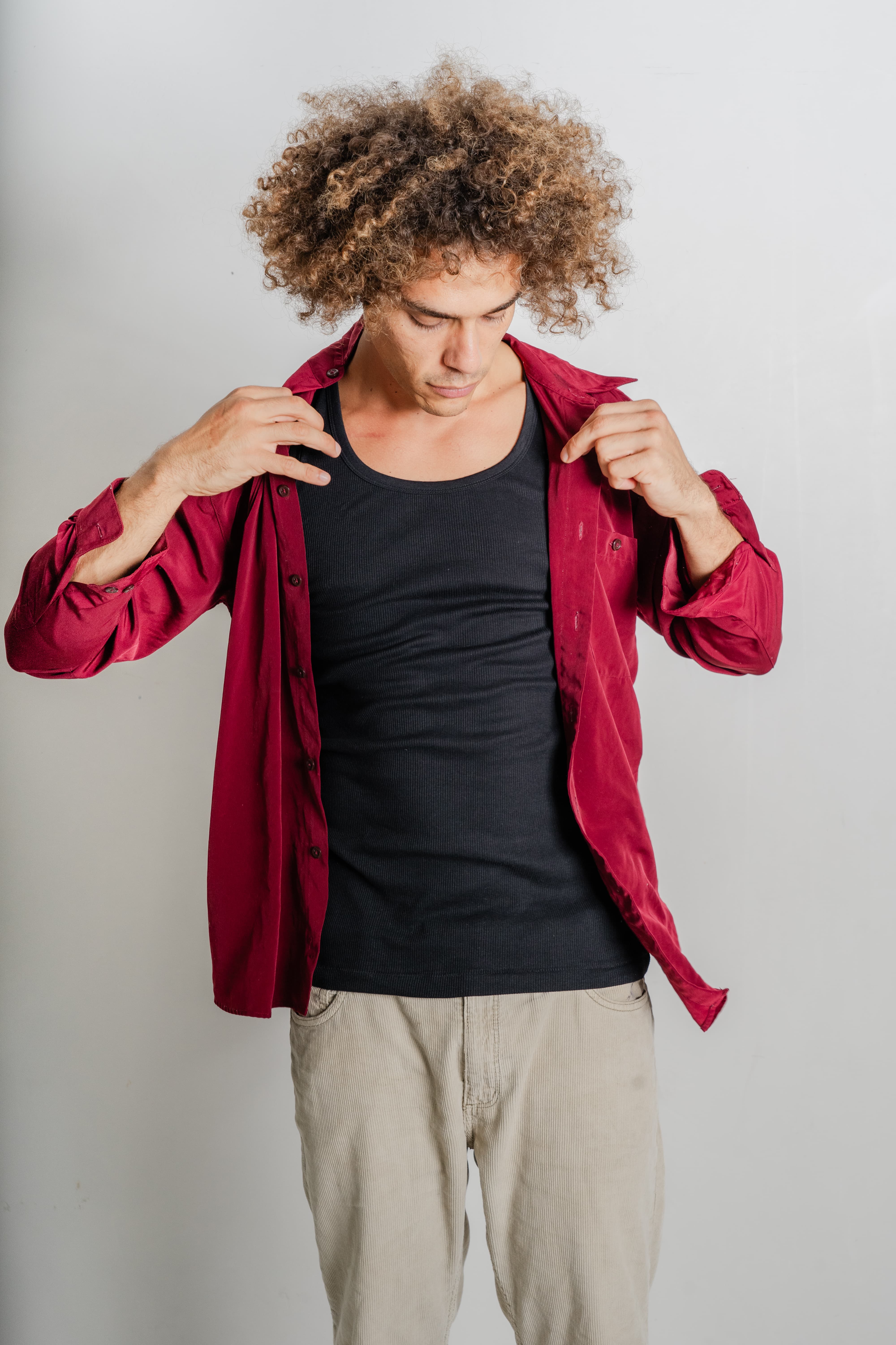 Men's Singlet | Black - Image 9