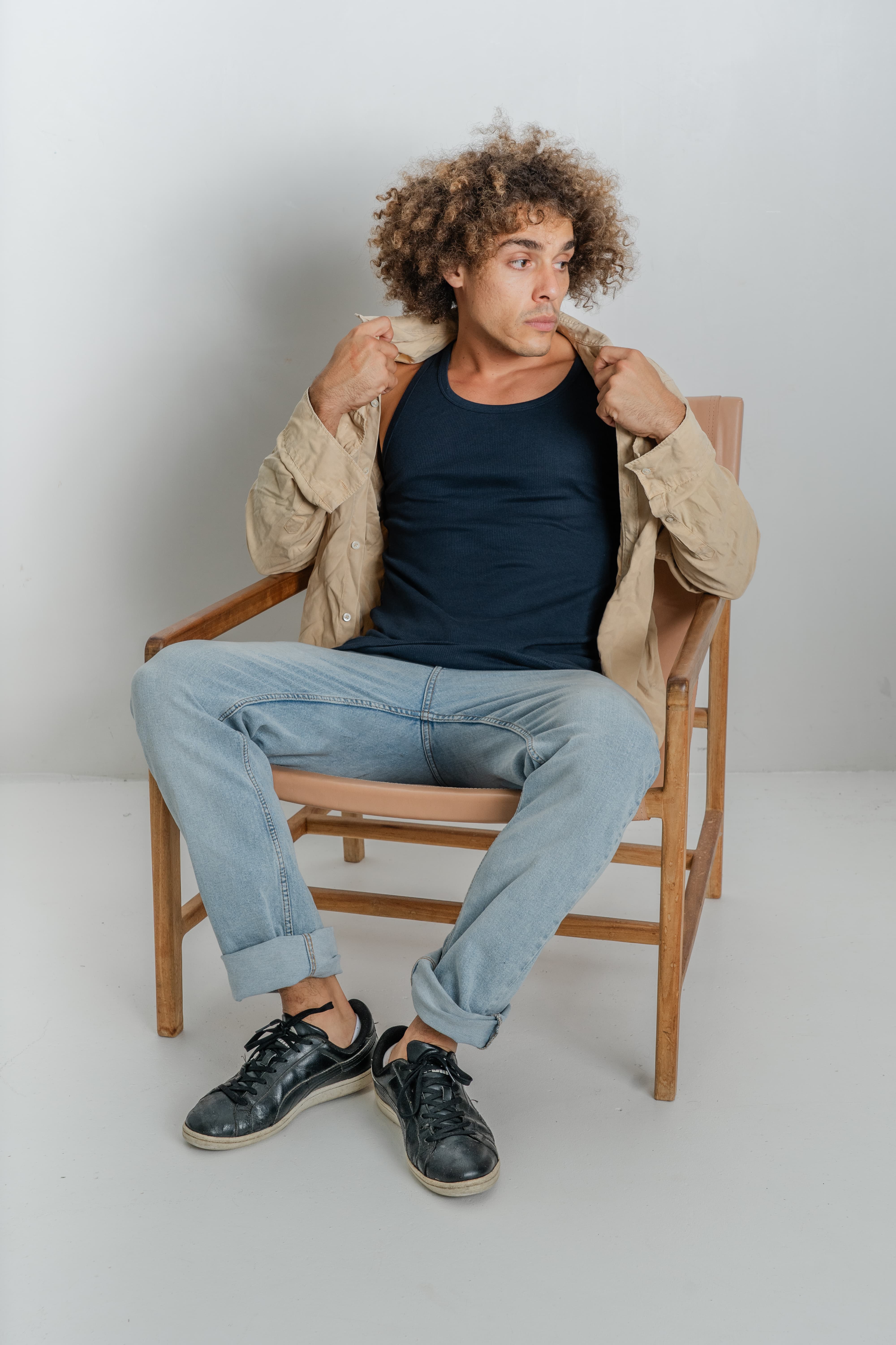 Men's Singlet | Navy - Image 8