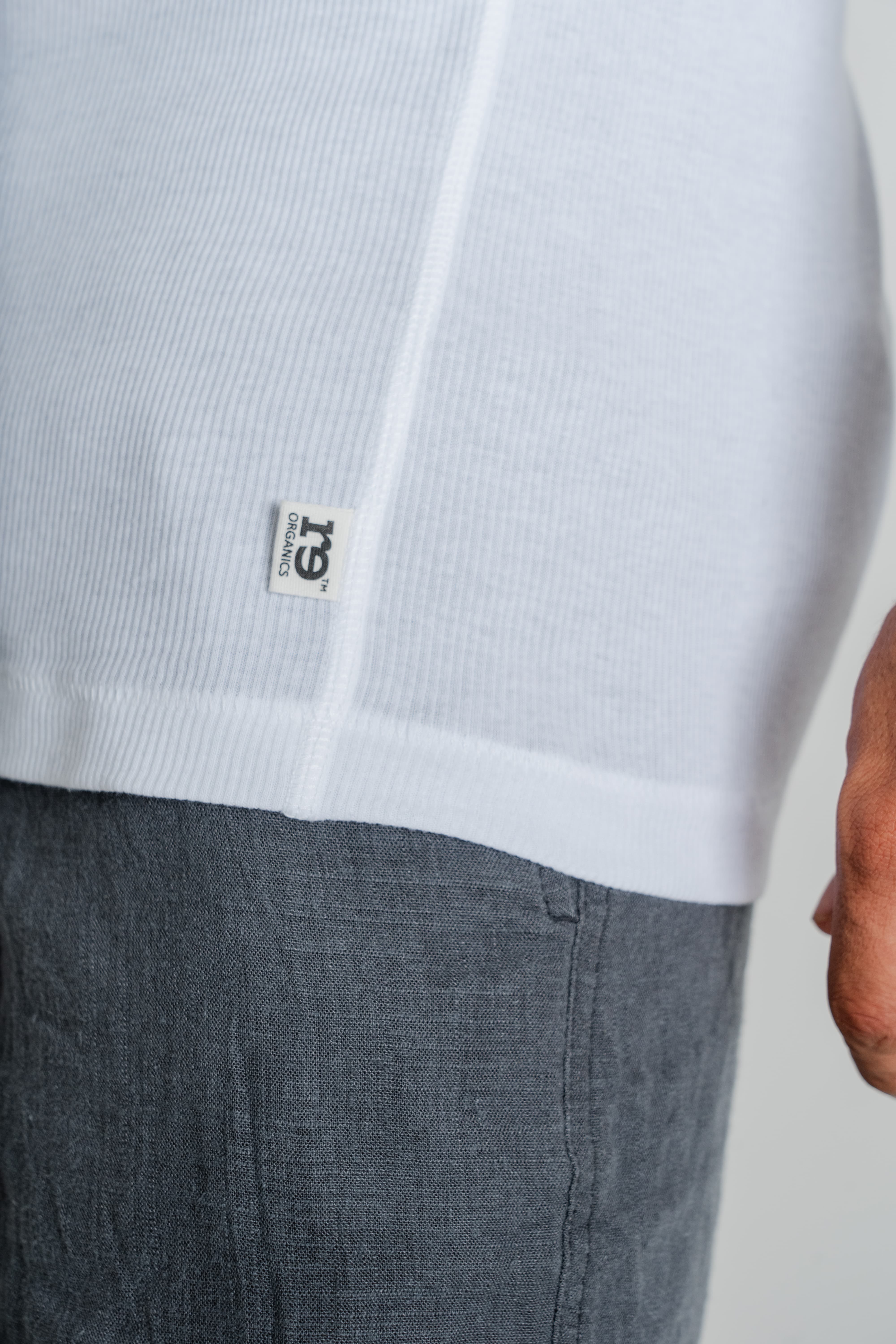 Men's Singlet | White - Image 3